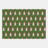 Niedlicher WeihnachtsAxolotl Custom Geschenkpapier Set (Vorderseite 3)