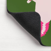 Niedlicher WeihnachtsAxolotl Mousepad (Ecke)