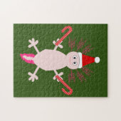Niedlicher WeihnachtsAxolotl Puzzle (Horizontal)