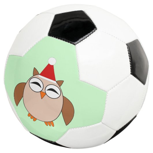Niedlicher Weihnachtsball Fußball (Dreiviertel)