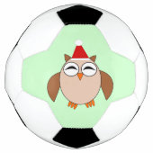 Niedlicher Weihnachtsball Fußball (Vorderseite)