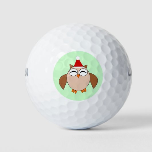 Niedlicher Weihnachtsball Golfball (Vorderseite)