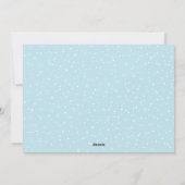 Niedlicher Weihnachtsbär Frohe Weihnachten 4 Foto (Rückseite)