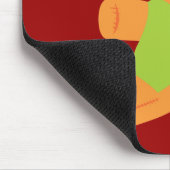 Niedlicher Weihnachtsbär Mousepad (Ecke)
