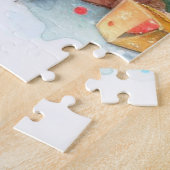 Niedlicher Weihnachtsbär Puzzle (Seite)