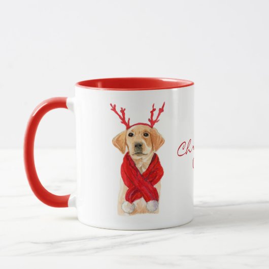 Niedlicher Weihnachtsbär Tasse (Links)