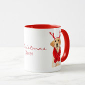 Niedlicher Weihnachtsbär Tasse (VorderseiteRechts)