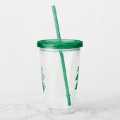 Niedlicher Weihnachtsbaum Acryltrinkbecher (Links)