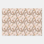 Niedlicher Weihnachtsbaum Alien Rainbow Holiday Pa Geschenkpapier Set (Vorderseite 3)