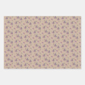 Niedlicher Weihnachtsbaum auf Kraft Geschenkpapier Set (Vorderseite 3)