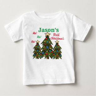 Niedlicher Weihnachtsbaum Baby T-shirt