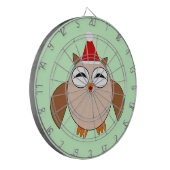 Niedlicher Weihnachtsbaum Dartscheibe (Vorderseite Links)