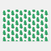 Niedlicher Weihnachtsbaum Geschenkpapier Set (Vorderseite 2)
