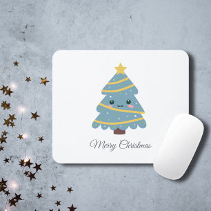 Niedlicher Weihnachtsbaum-Mauspad Mousepad