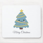 Niedlicher Weihnachtsbaum-Mauspad Mousepad (Vorne)