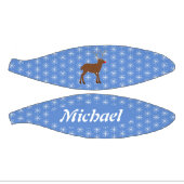 Niedlicher Weihnachtsbaum mit Roter Nase Mini Basketball (Panele)