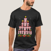 Niedlicher Weihnachtsbaum mit Weihnachtsgeschmack T-Shirt (Vorderseite)
