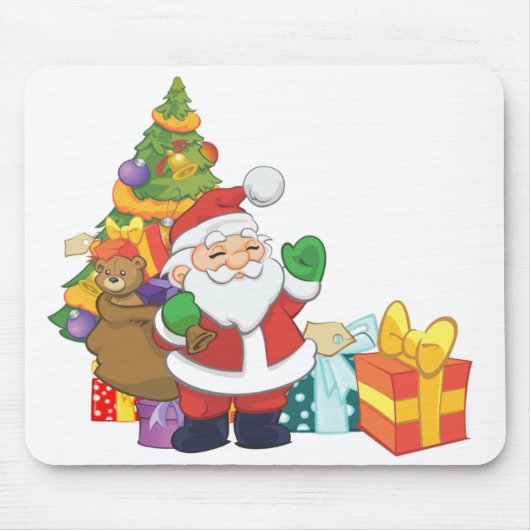 Niedlicher Weihnachtsbaum Mousepad (Vorne)