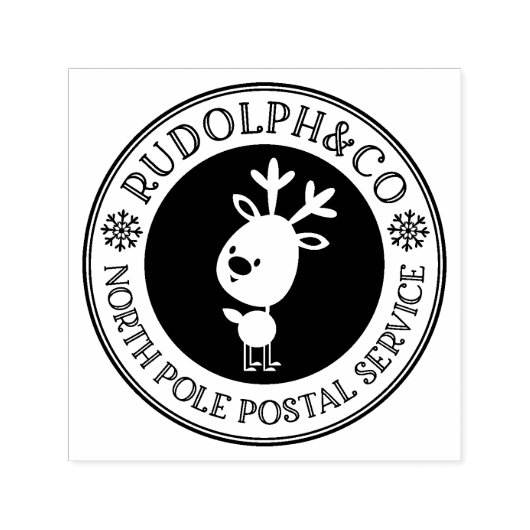 Niedlicher Weihnachtsbaum Permastempel (Design)