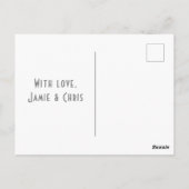 Niedlicher Weihnachtsbaum Postkarte (Rückseite)