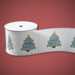 Niedlicher Weihnachtsbaum Ribbon Ripsband