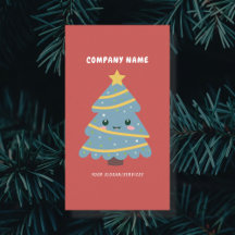 Niedlicher Weihnachtsbaum rot Vertikal