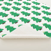 Niedlicher Weihnachtsbaum Sherpadecke (3/4)