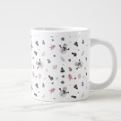 Niedlicher Weihnachtsbaum Snowman Candy Cane Patte Jumbo-Tasse (Rechts)
