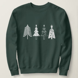 Niedlicher Weihnachtsbaum Sweat Shirt