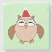 Niedlicher Weihnachtsbaum Untersetzer (Vorderseite)