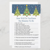 Niedlicher Weihnachtsbaum, wie gut weißt du? (Vorne/Hinten)