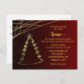 Niedlicher Weihnachtsbaum Wir haben die Holiday Mo Postkarte (Vorne/Hinten)