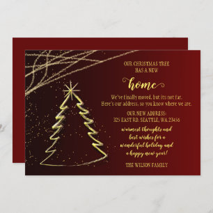 Niedlicher Weihnachtsbaum Wir haben Urlaub bewegt