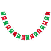 Niedlicher Weihnachtsbaum Xmas Schnee Party Wimpelkette (Alle)