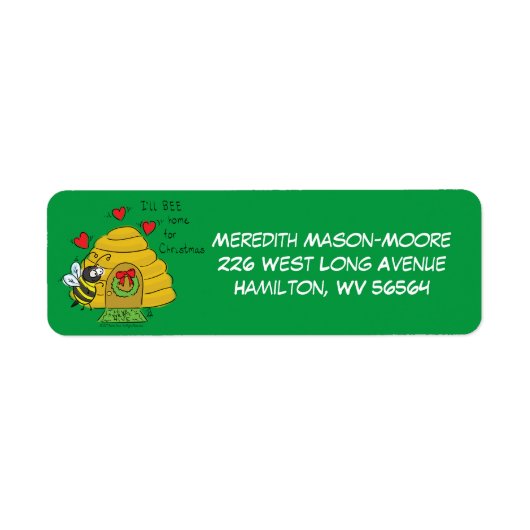 Niedlicher Weihnachtsbäume Funny Holiday Cartoon (Vorne)