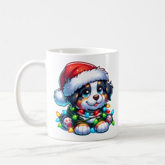 Niedlicher Weihnachtsberner Kaffeetasse (Links)