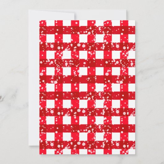 Niedlicher Weihnachtsblitz in einer Tasse Babydusc Einladung (Rückseite)