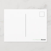 Niedlicher Weihnachtscampingplatz Vintag Motorhome Postkarte (Rückseite)