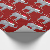 Niedlicher Weihnachtselementar Geschenkpapier (Ecke)