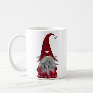 Niedlicher Weihnachtself Gnome Kaffeetasse