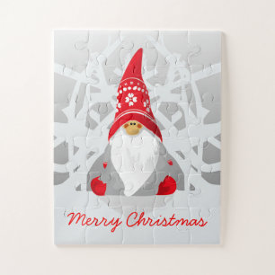 Niedlicher Weihnachtself Puzzle