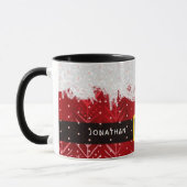 Niedlicher Weihnachtsfeiertag Anzug Tasse (Links)