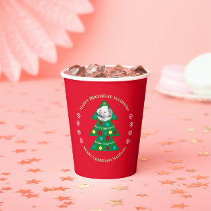 Niedlicher Weihnachtsfeiertag - Feiertag Pappbecher