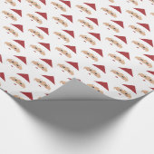 Niedlicher Weihnachtsfeiertag Geschenkpapier (Ecke)