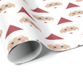 Niedlicher Weihnachtsfeiertag Geschenkpapier (Rolleneckpunkt)