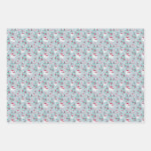 Niedlicher Weihnachtsfeiertag Geschenkpapier Set (Vorderseite 3)