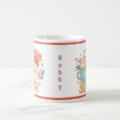 Niedlicher Weihnachtsfeiertag Kaffeetasse (Mittel)