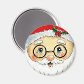 Niedlicher Weihnachtsfeiertag Wasserfarbe Weihnach Magnet (Vorderseite/Rückseite)