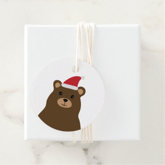 Niedlicher Weihnachtsfest, Feiertag Geschenkanhänger (Beispiel)