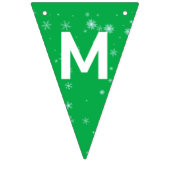 Niedlicher Weihnachtsfest Roter Fox Santa Scarf Wimpelkette (Erste Fahne)